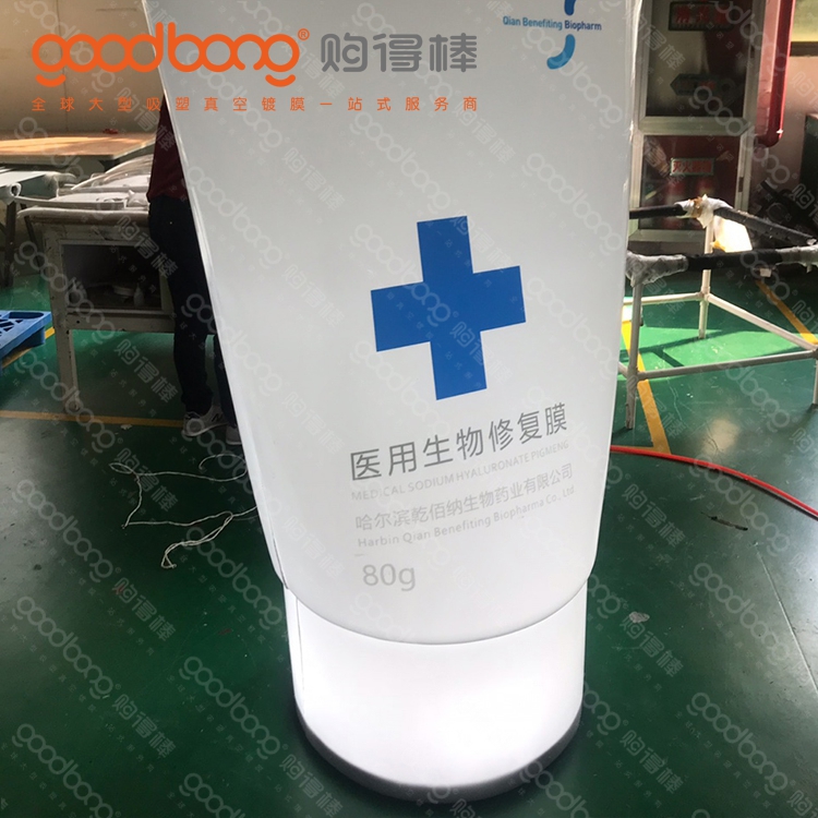 戶外亞克力吸塑發(fā)光燈箱招牌的維護方法